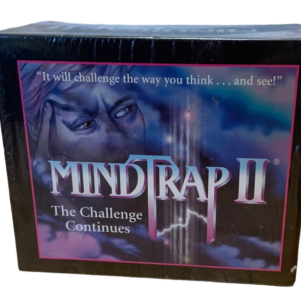 Mindtrap II The Challenge Continues Murder Mystery Brainteasers  1997 New
